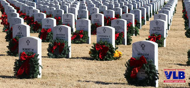 Wreath Laying at Texas State Veterans Cemetery