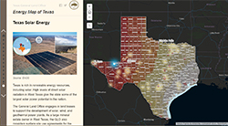 Energy Map of Texas