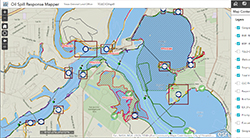 Oil Spill Response Mapping Tool