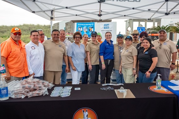 2024 Adopt-A-Beach Coastwide Spring Cleanup, Texas Land Commissioner Dawn Buckingham, M.D