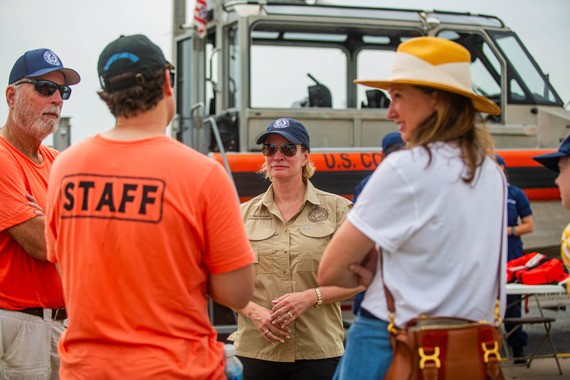 Commissioner Buckingham at the 2024 Texas Coastal Roundup