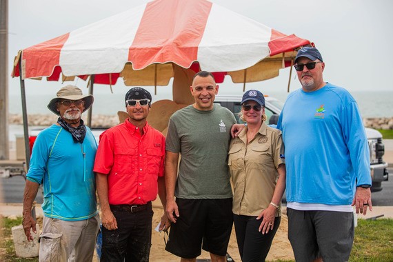 Commissioner Buckingham at the 2024 Texas Coastal Roundup