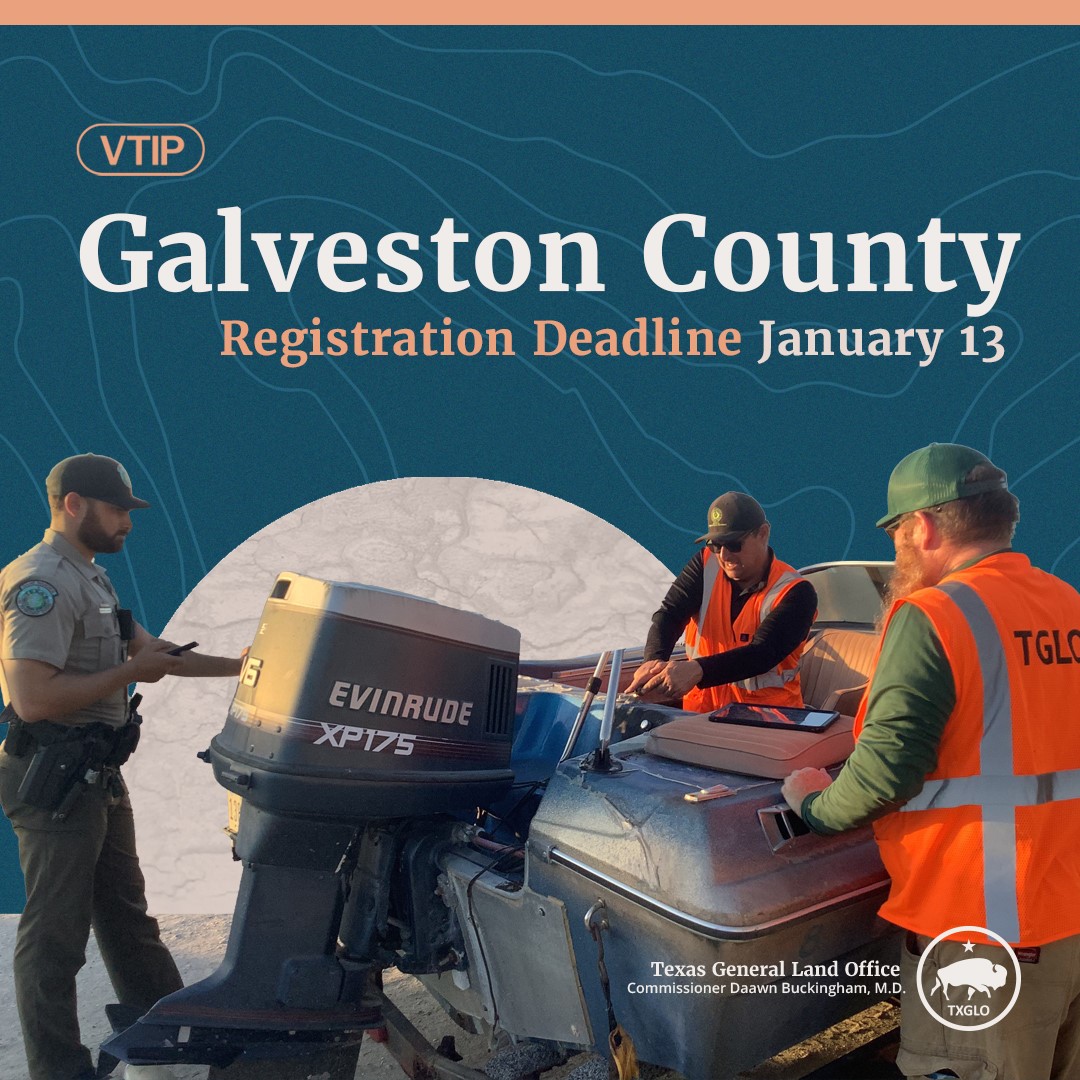 VTIP - Galveston County Registration Deadline January 13th