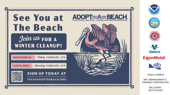 Adopt-A-Beach 2025 Winter Cleanup