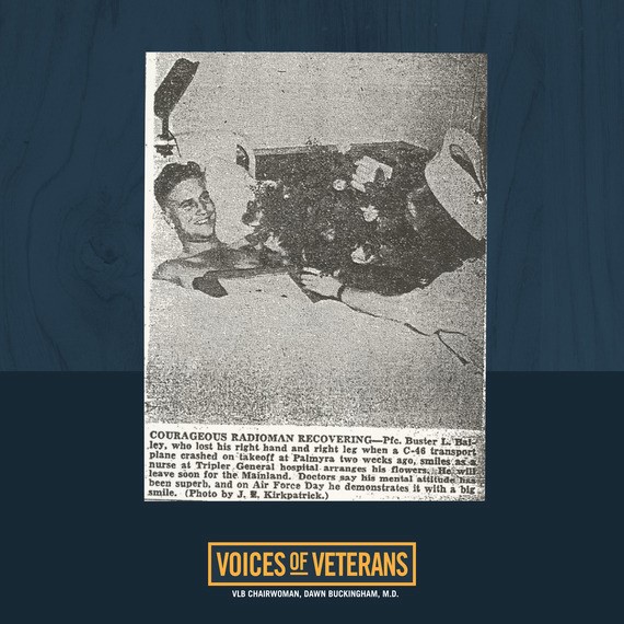 Voices of Veterans: Private First Class Buster Lee Bailey U.S. Airforce - Radioman Recovering