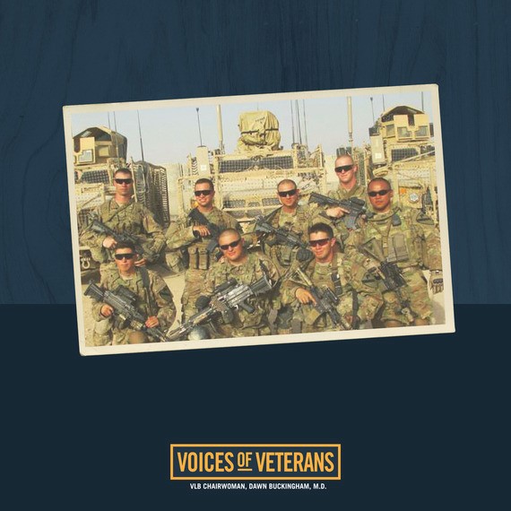 Voices of Veterans: SPC Mason Leist U.S. Army - Group Photo