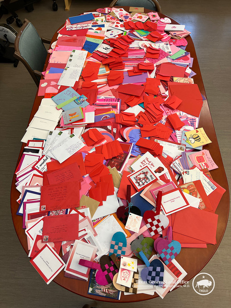 Valentines for Vets cards