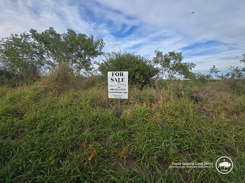 This tract of land is available in Willacy County during the VLBs Veterans-only land sale happening now