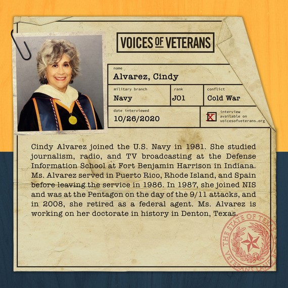 Voices of Veterans: JO1 Cindy Alvarez Shares Her Story of Service in the U.S. Navy - Profile