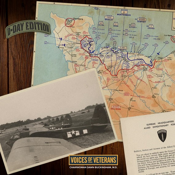 Willie Green Voices of Veterans D-Day Plane