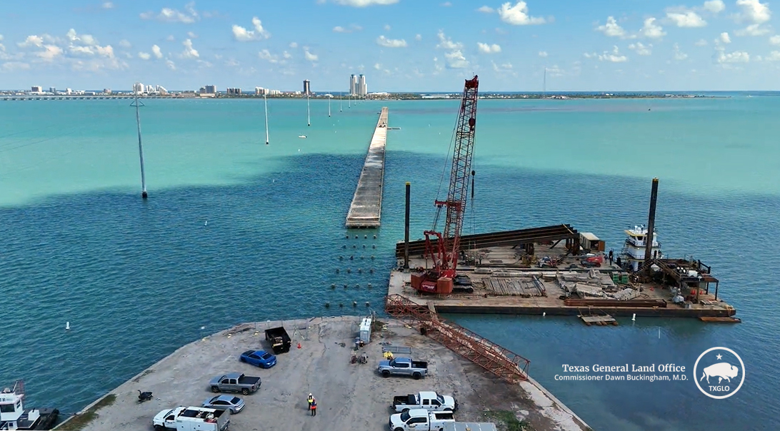 Old Queen Isabella Causeway Demolition and Artificial Reef Building Project at South Padre Island