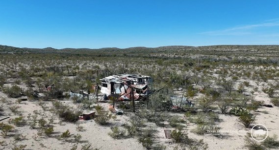 GLO state land terrain in Brewster County