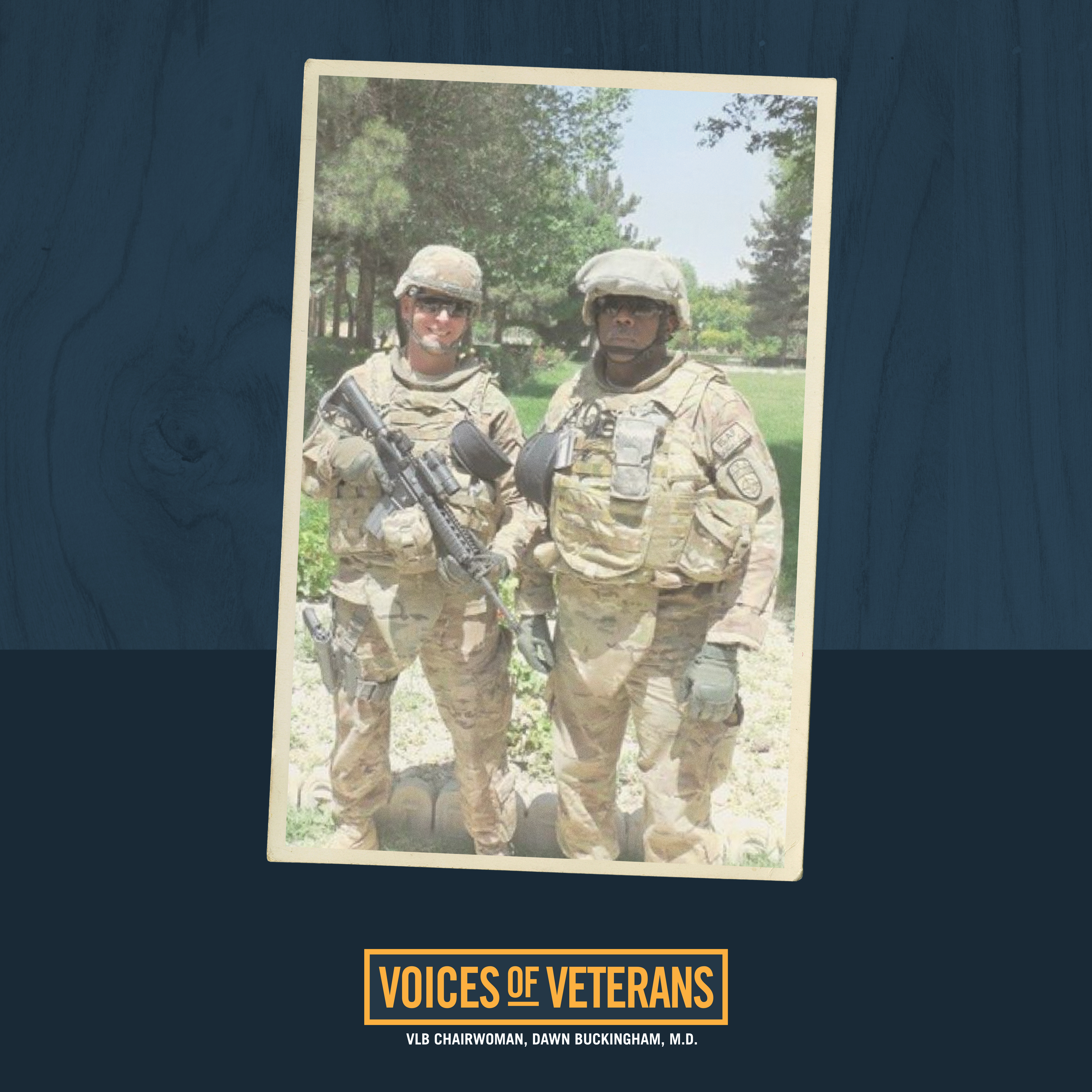 Chaplain Stoglin on deployment