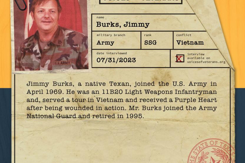 SSG Jimmy Burks