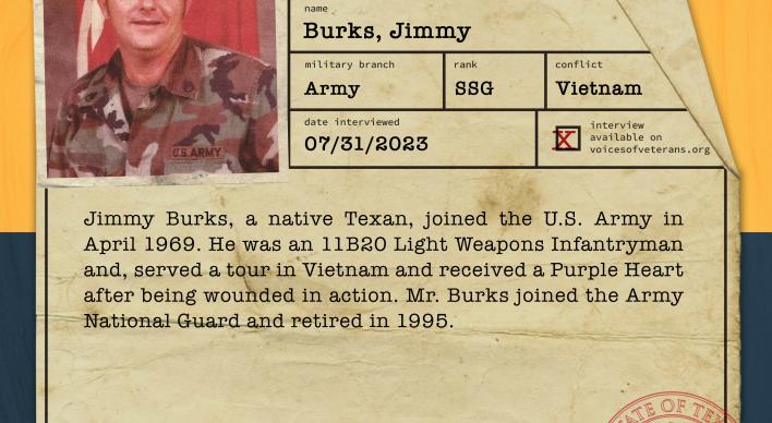 SSG Jimmy Burks