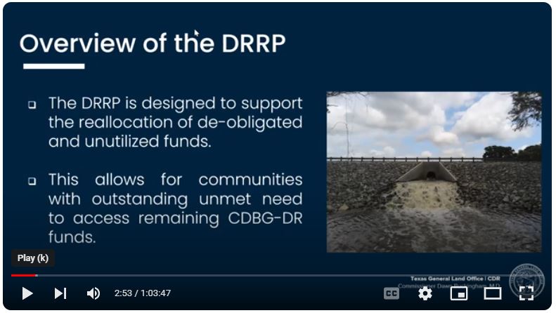 View the DRRP Webinar