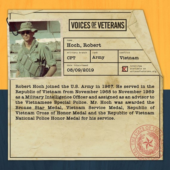 U.S. Army Veteran Robert Hoch