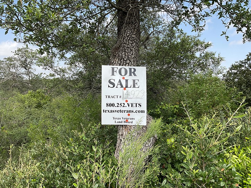 Veterans Land Sale