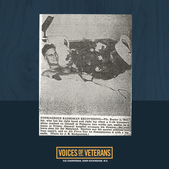 Voices of Veterans - Private First Class Buster Lee Bailey - Radioman Recovering