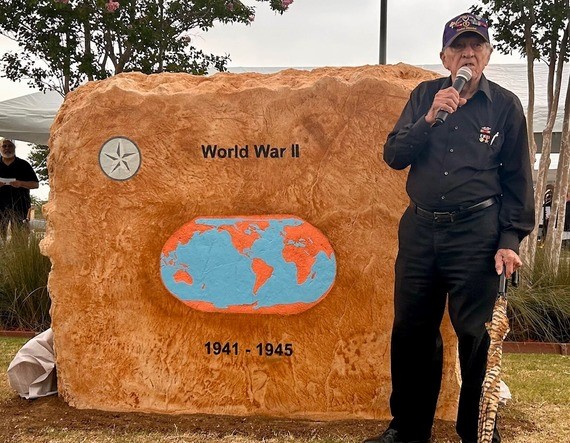 World War II Memorial at the Coastal Bend State Veterans Cemetery in Corpus Christi